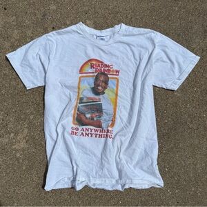 White Vintage Graphic T-Shirt